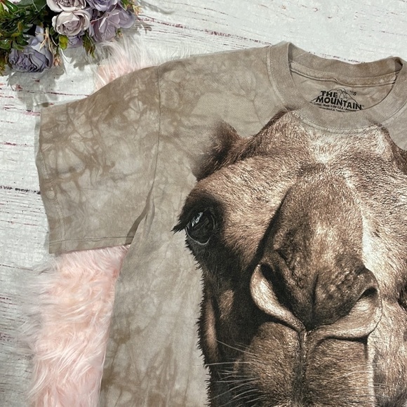 The Mountain Camel Graphic Tie Dye Unisex T-shirt - Picture 7 of 8